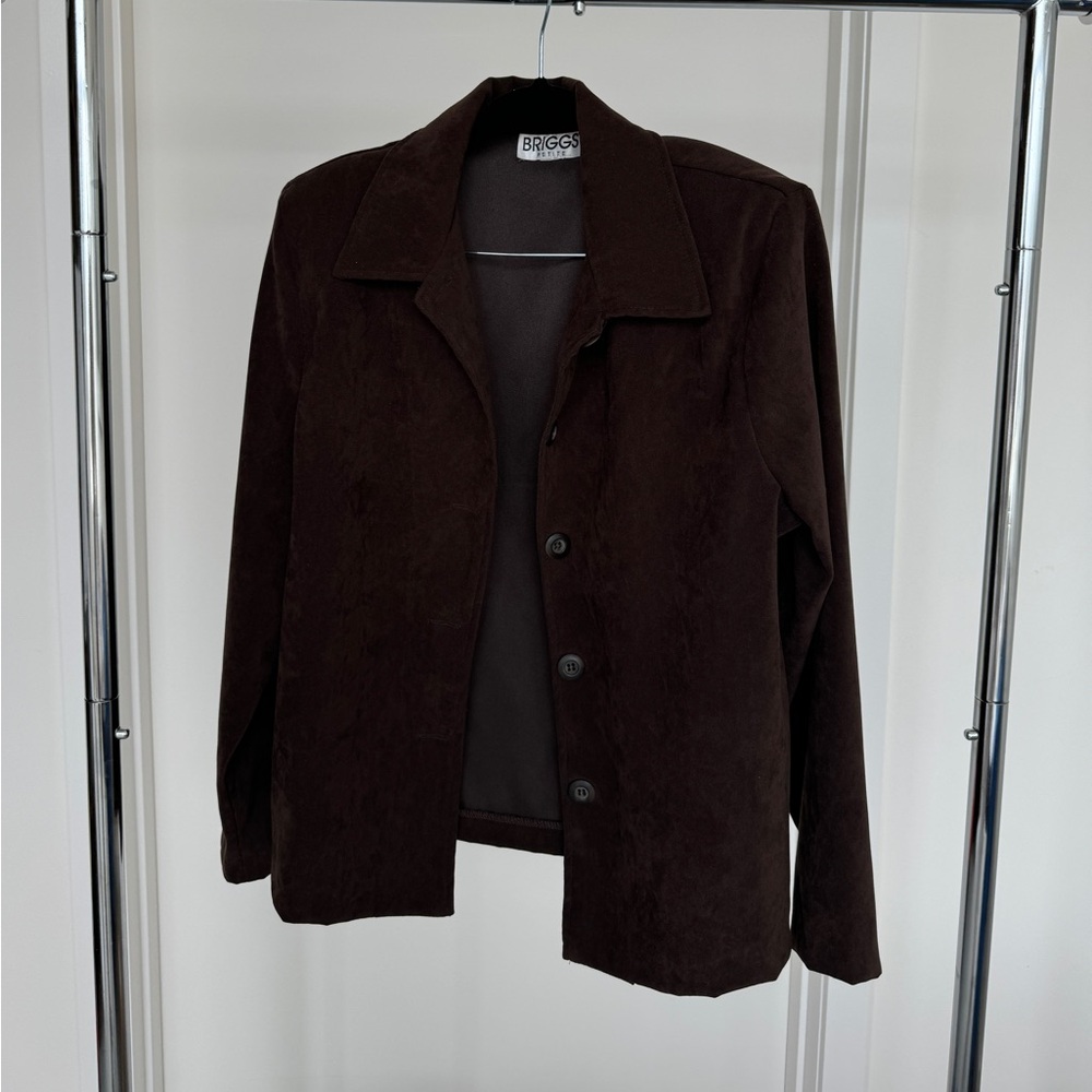 Brown Suede Jacket